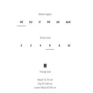 triangl swimwear Swim Triangl Bambi Sugar Plum Purple Neoprene